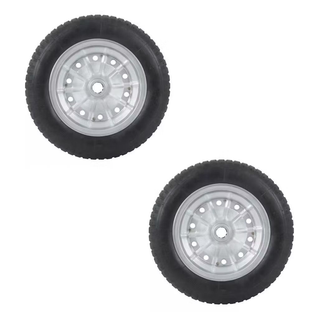 kit 2 Rodas Pneu E Câmara Completo para Carrinho De Mão Carriola Reforçado Carrinho de CargA