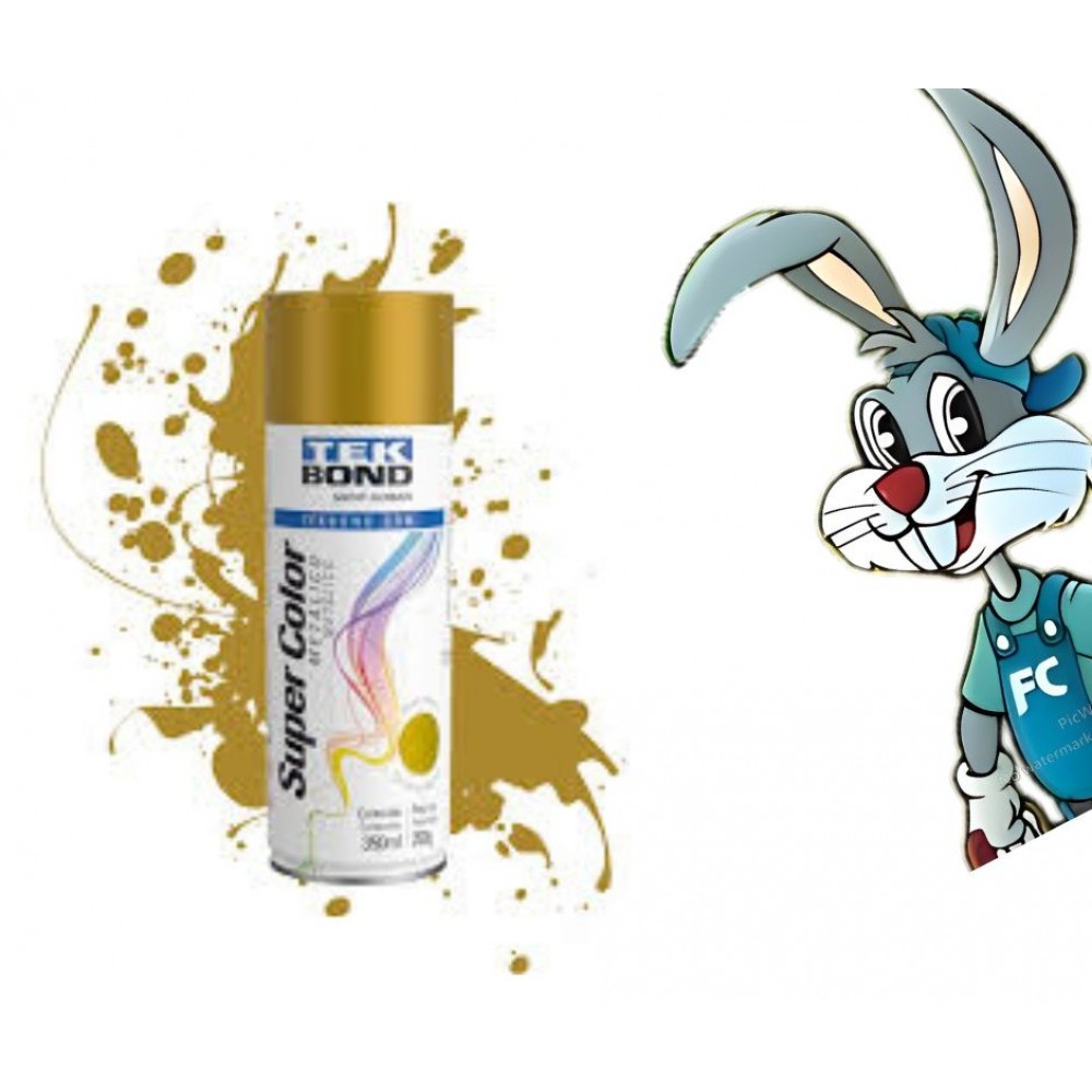 Spray Tek Bond - Ouro (METALICO) - cód 31791