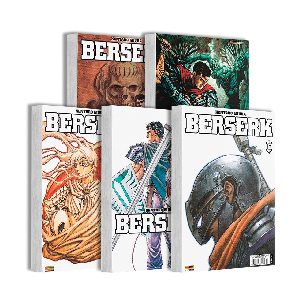 Berserk - Edição De Luxo - Kit com as edições 6 a 10 em Oferta na Shopee