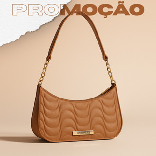 Bolsa Feminina Meia Lua Estruturada Branca Estilo Baguete Casual Sofisticada em Oferta na Shopee