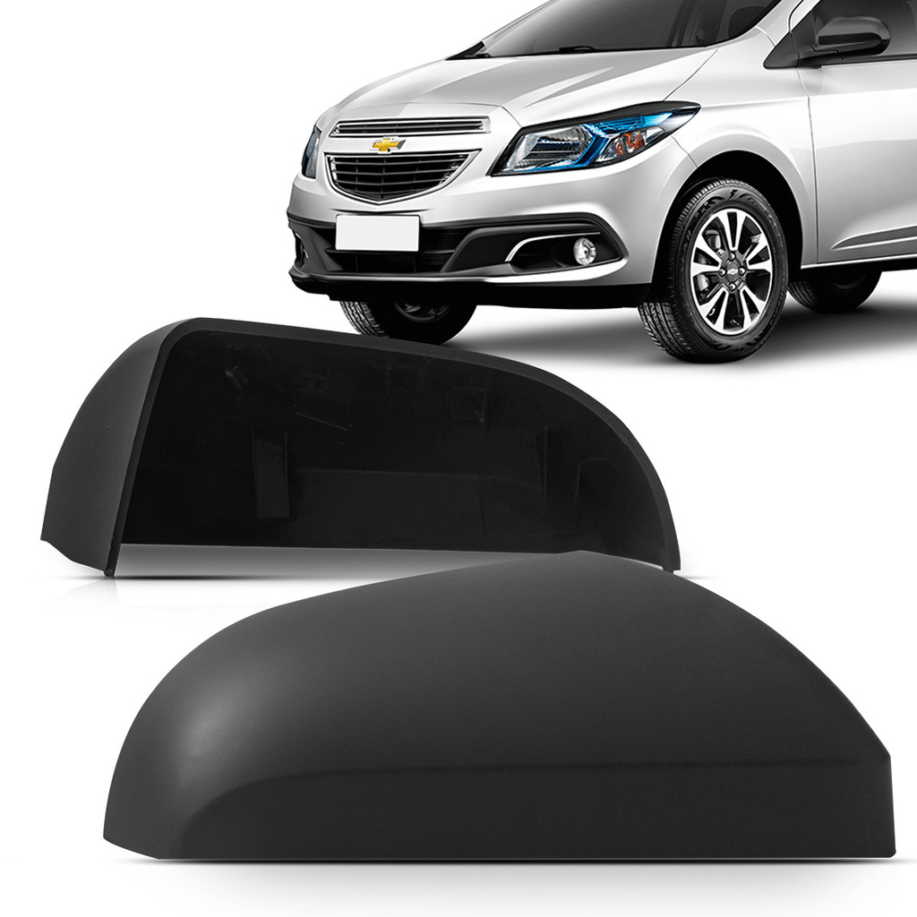 Capa Retrovisor Onix 2013 2014 2015 2016 2017 2018 Preta