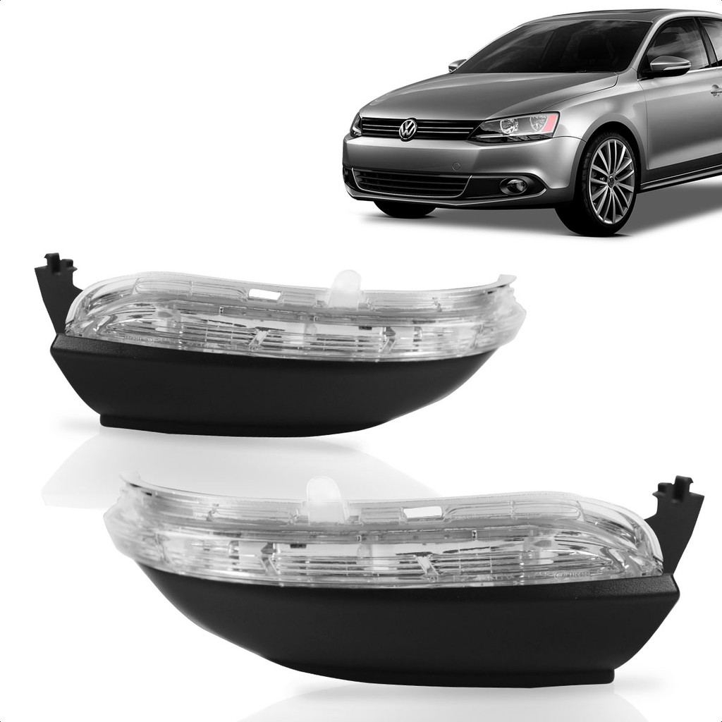 Par Pisca Retrovisor Jetta 2011 2012 2013 2014 2015 2016 2017 2018