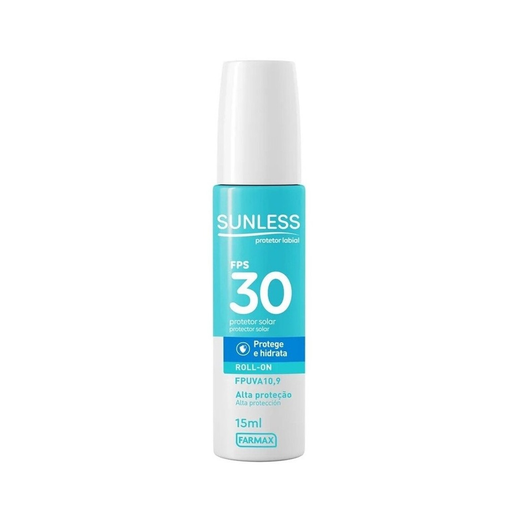 Protetor Solar Labial Sunless FPS30 15ml em Oferta na Shopee