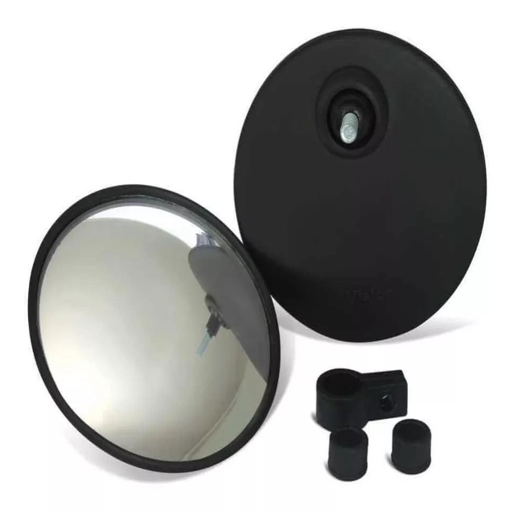 Espelho Biônico Retrovisor 170Mm Convexo com Suporte - 205