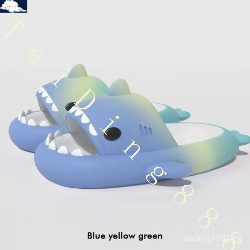 Chinelos De Tubarão Para Casal Adulto/Verão/Amantes EVA Com Design Fofo Home