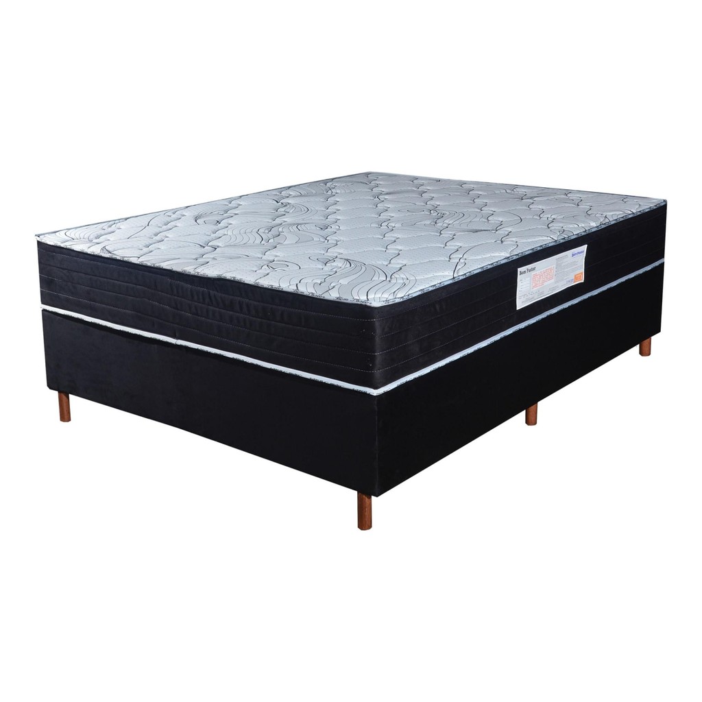 Colchão Casal D45 Famille + Base 138X188X68