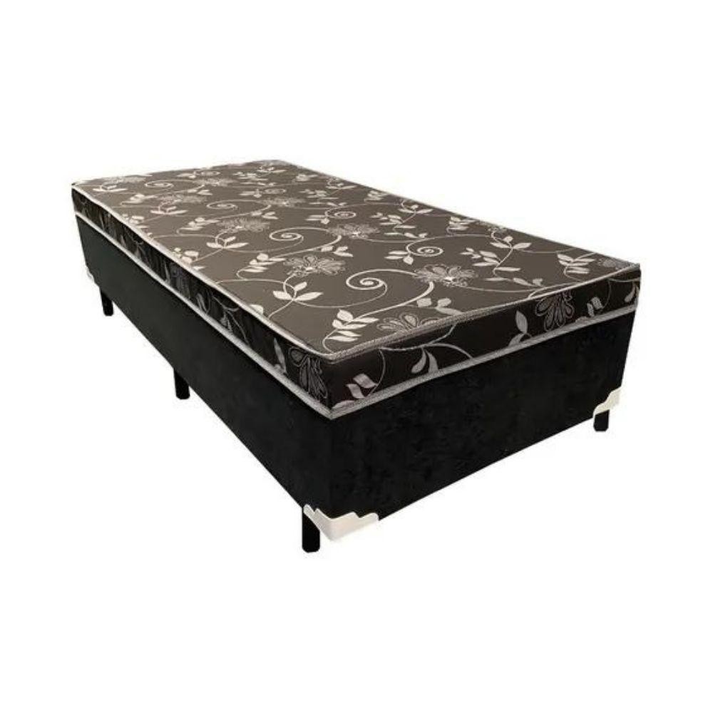 Cama Box Solteiro 5cm Conjugada Ortopédica 188x88 em Oferta na Shopee