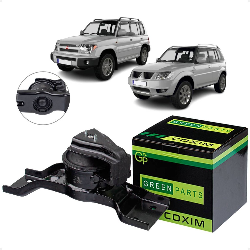 Coxim do Motor Lado Esquerdo Mitsubishi Pajero Tr4 2.0 16V 1999 a 2018 / Pajero IO 1.8 16V 1999 a 2002