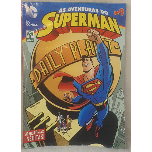 Gibi As Aventuras do Superman 9 - Só Histórias Inéditas - Editora Abril