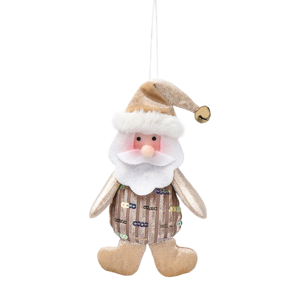 Pendente Boneco Natalino 13cm em Poliéster Wincy