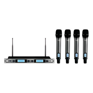 Microfone Sem Fio Quadruplo Karsect Krp4r Com Rack em Oferta na Shopee