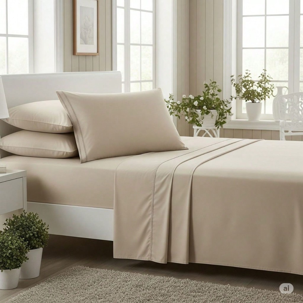 Jogo de Lençol Ponto Palito 400 Fios Micropercal Macio Várias Cores Casal Queen King Roupa de Cama Luxo