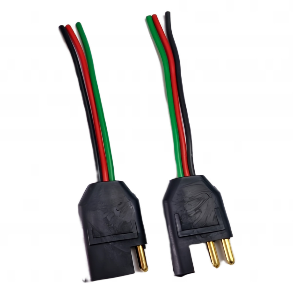 CHICOTE CONECTOR PLUG 3 VIAS INJETADO FIO 1,5MM CAIXA SOM