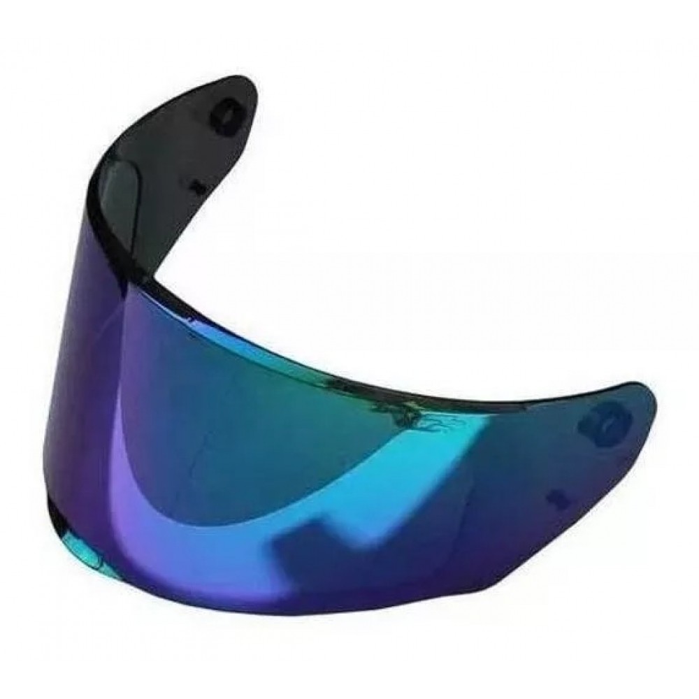 Viseira Iridium Camaleão Capacete LS2 FF320 / FF353 Rapid Espelhada Anti Risco Polivisor