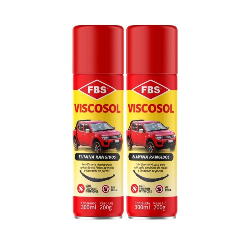 Kit 2 Eliminador De Rangido - Viscosol 300ml Splay