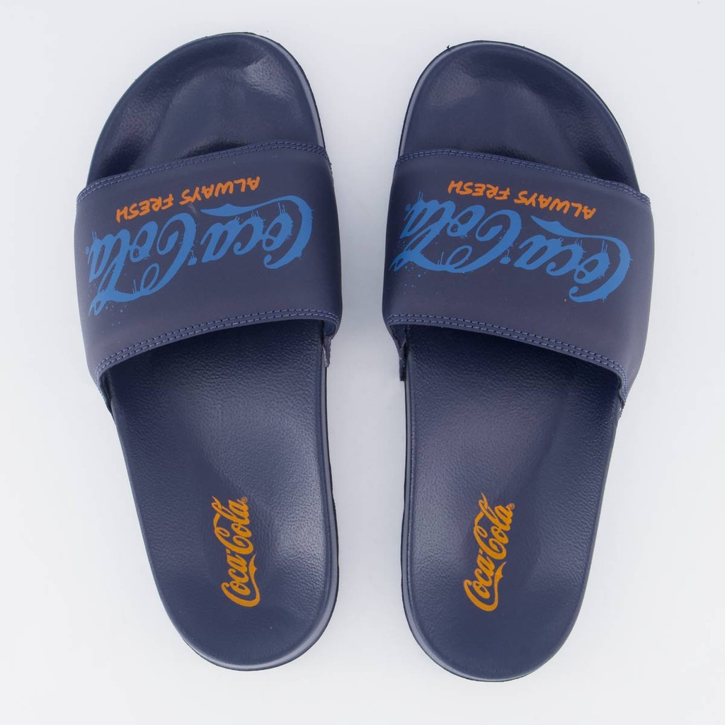 Chinelo Coca Cola Slide Graff Marinho