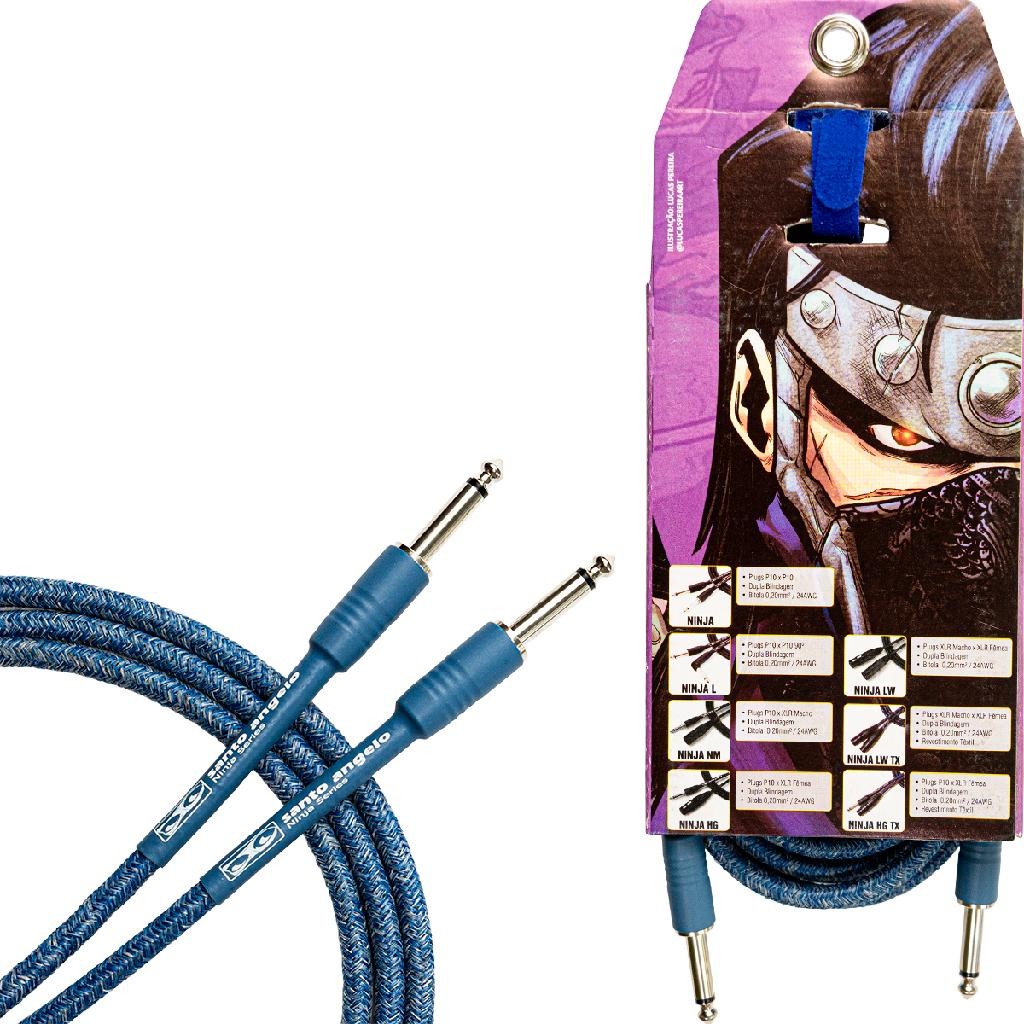 Cabo Santo Angelo Ninja Textil Jeans Azul 9,15m P10 Reto 30f