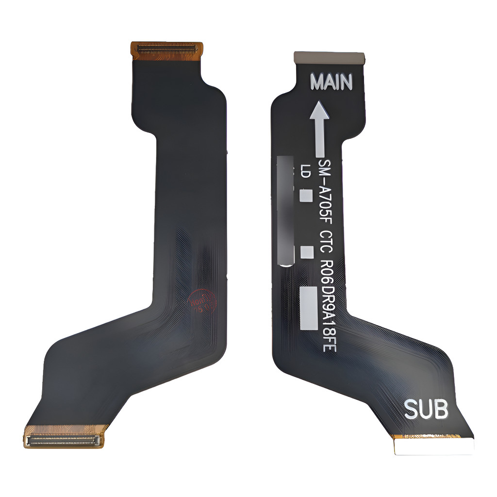 Cabo Flex Flat De Carga Main E Sub Para Galaxy A70 A705