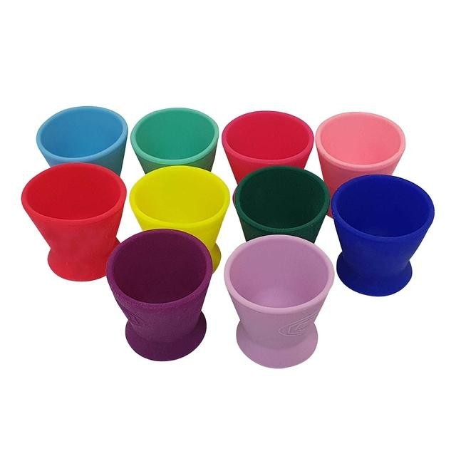 Pote Dappen de Silicone Pequeno Colorido - Lysanda em Oferta na Shopee