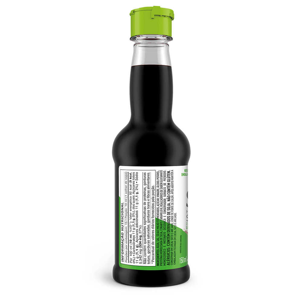 Detalhes do Molho shoyu SATIS!® Para Legumes e Verduras 150ML