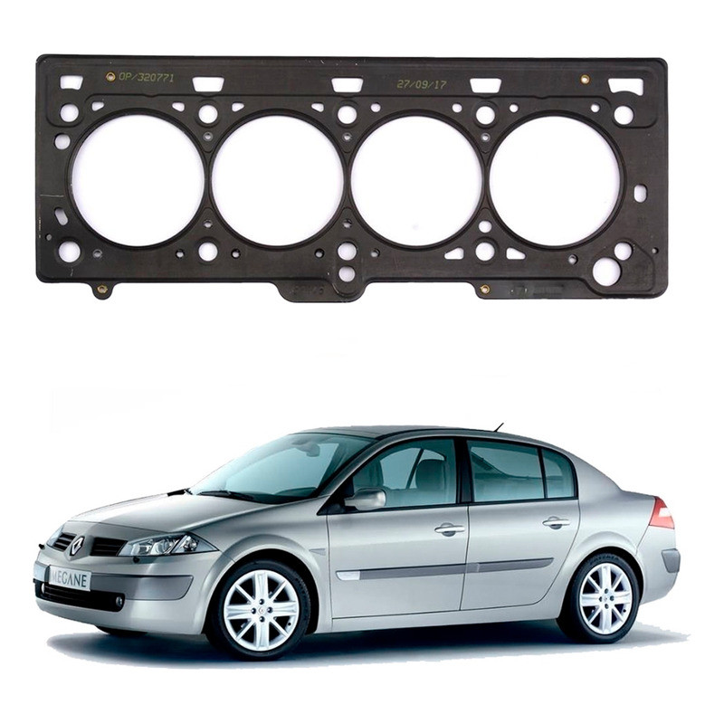 Junta Cabeçote Metal Megane 1.6 16v 2006 A 2012 em Oferta na Shopee