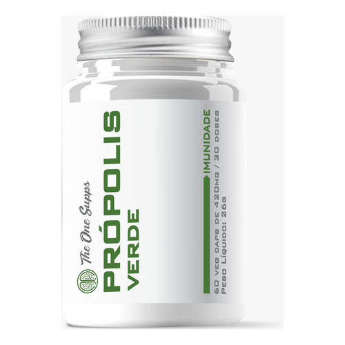 Própolis Verde 800mg - 60 Cápsulas Vegan - The One Supps Chocolate