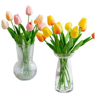 Buquê Artificial de Tulipas com 10 Ramos/H0069 em Oferta na Shopee