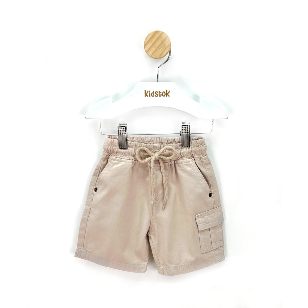Bermuda Menino Sarja Bolso - Kidstok
