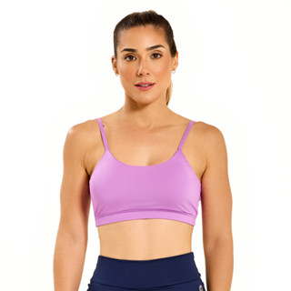 Top Cut Violeta SND Fitness em Oferta na Shopee