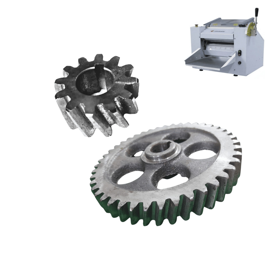 Kit Engrenagens Z43 e Z12 Cilindro Laminador CL39 Venâncio