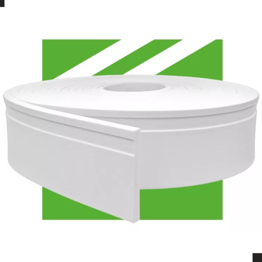 Rodapé EVA Autocolante 15 cm Rolo 6 M Meu Rodapé RP16 Outlet