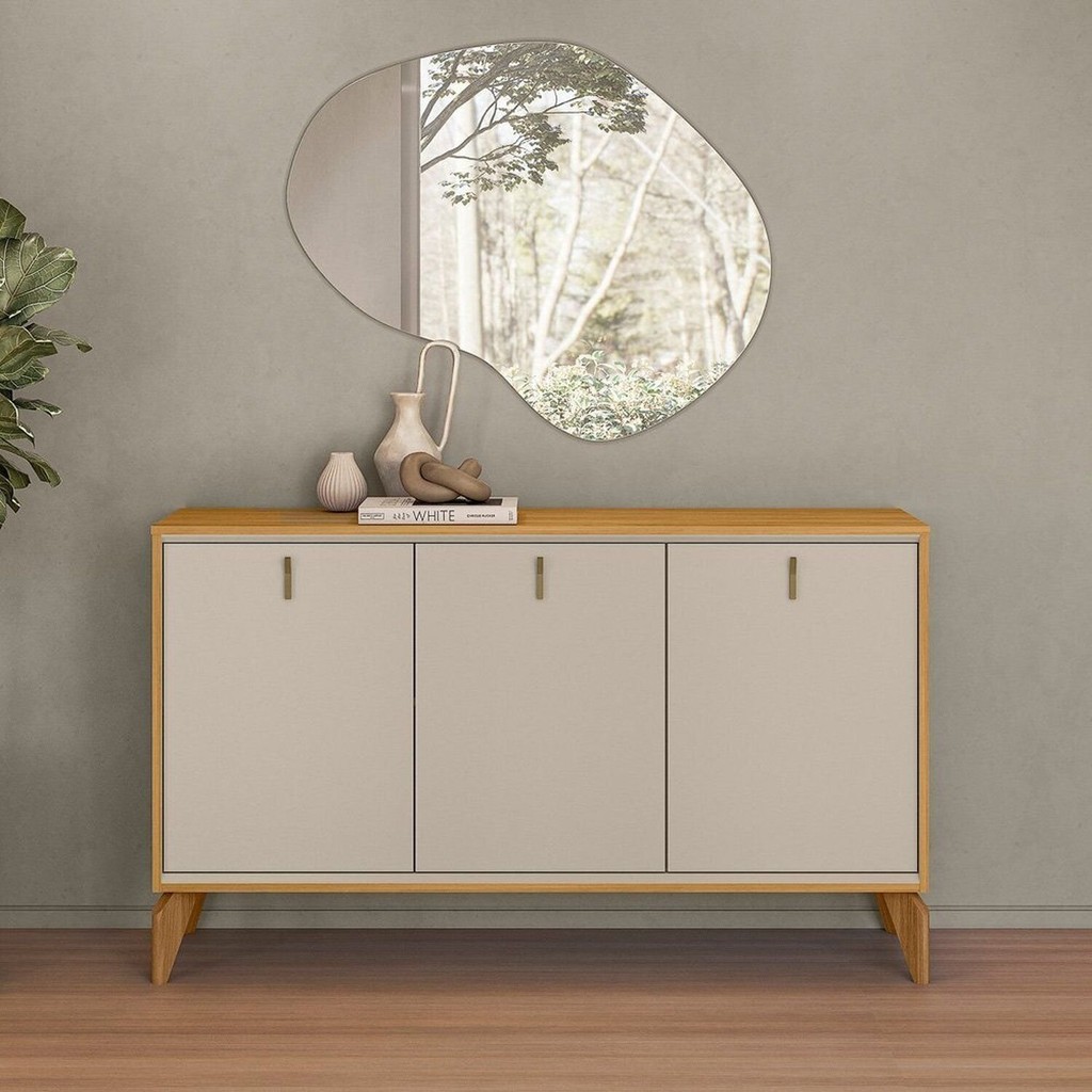 Buffet Pés em Madeira Maciça 136cm X 80cm