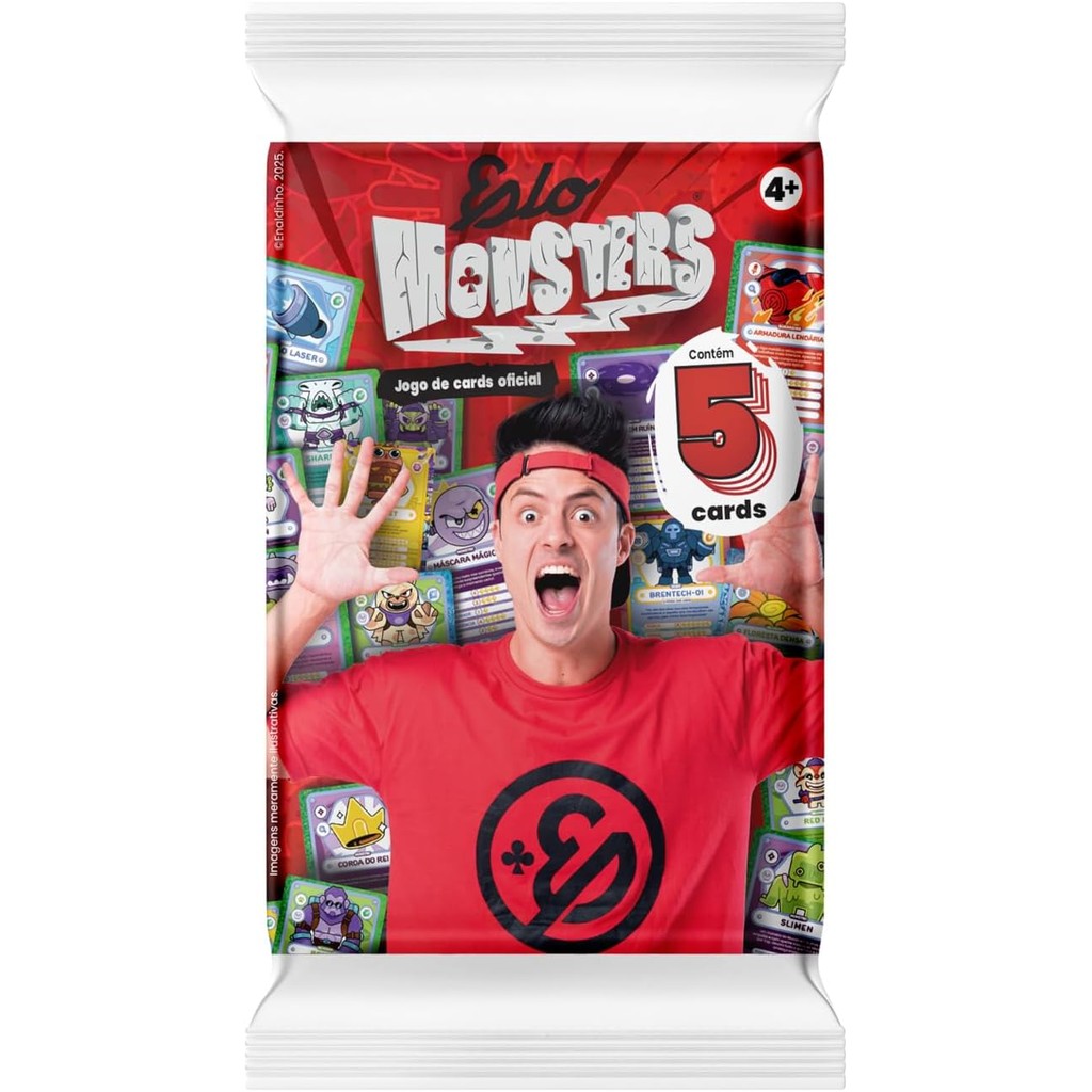 Flow Pack Cards Enaldinho Elo Monsters · foto 2