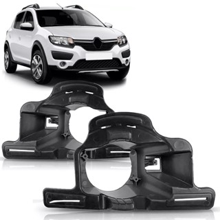 SUPORTE FAROL DE MILHA AUXIILIAR SANDERO STEPWAY  2015 2016 2017 em Oferta na Shopee