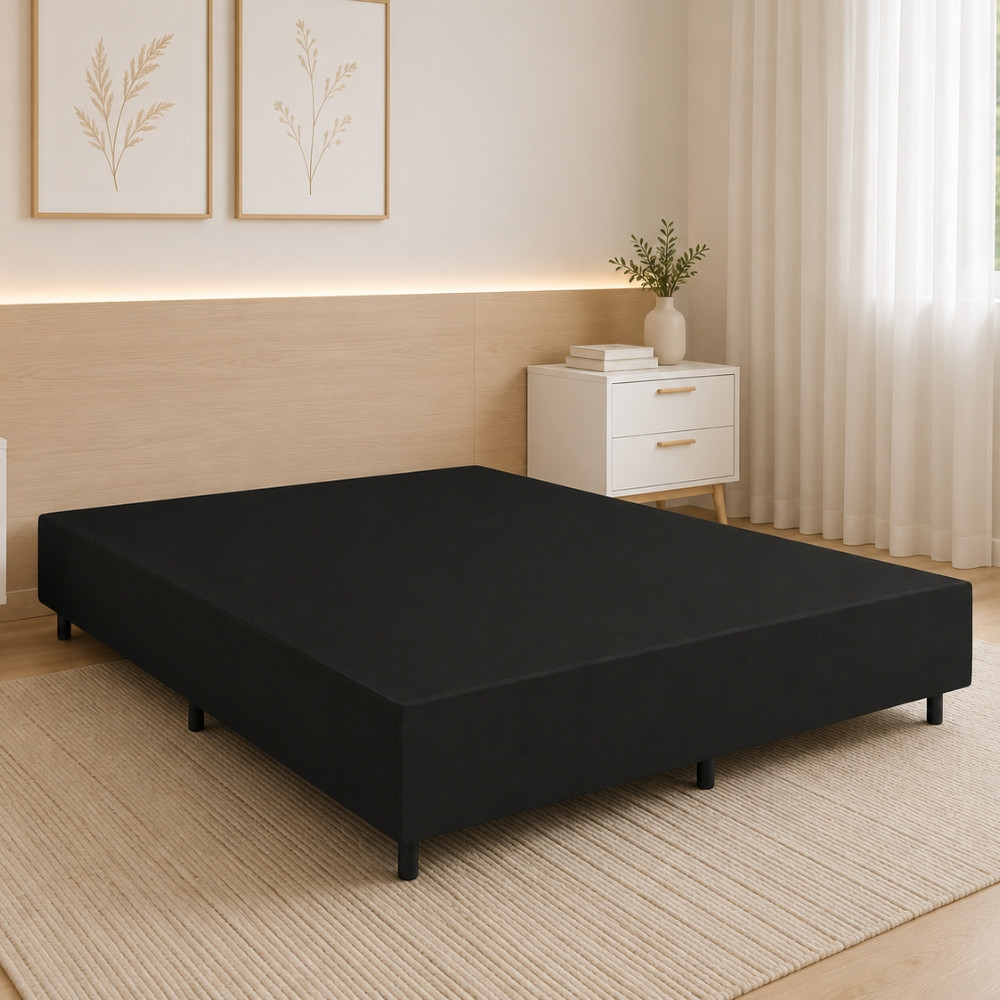 Base de Cama Box na Caixa Casal 138x188cm Ecofacil Gazin