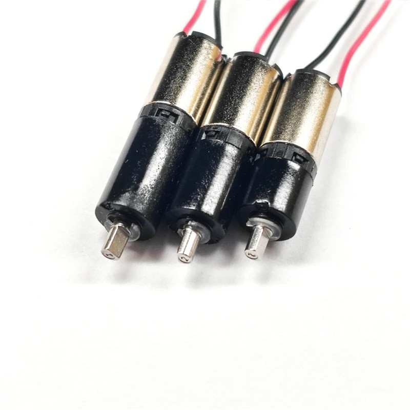 Eixo De Aço Inoxidável De Metal 6MM Copo Oco Motor DC Pequeno Micro Redutor Planetário 3V 1200/240/46RPM H