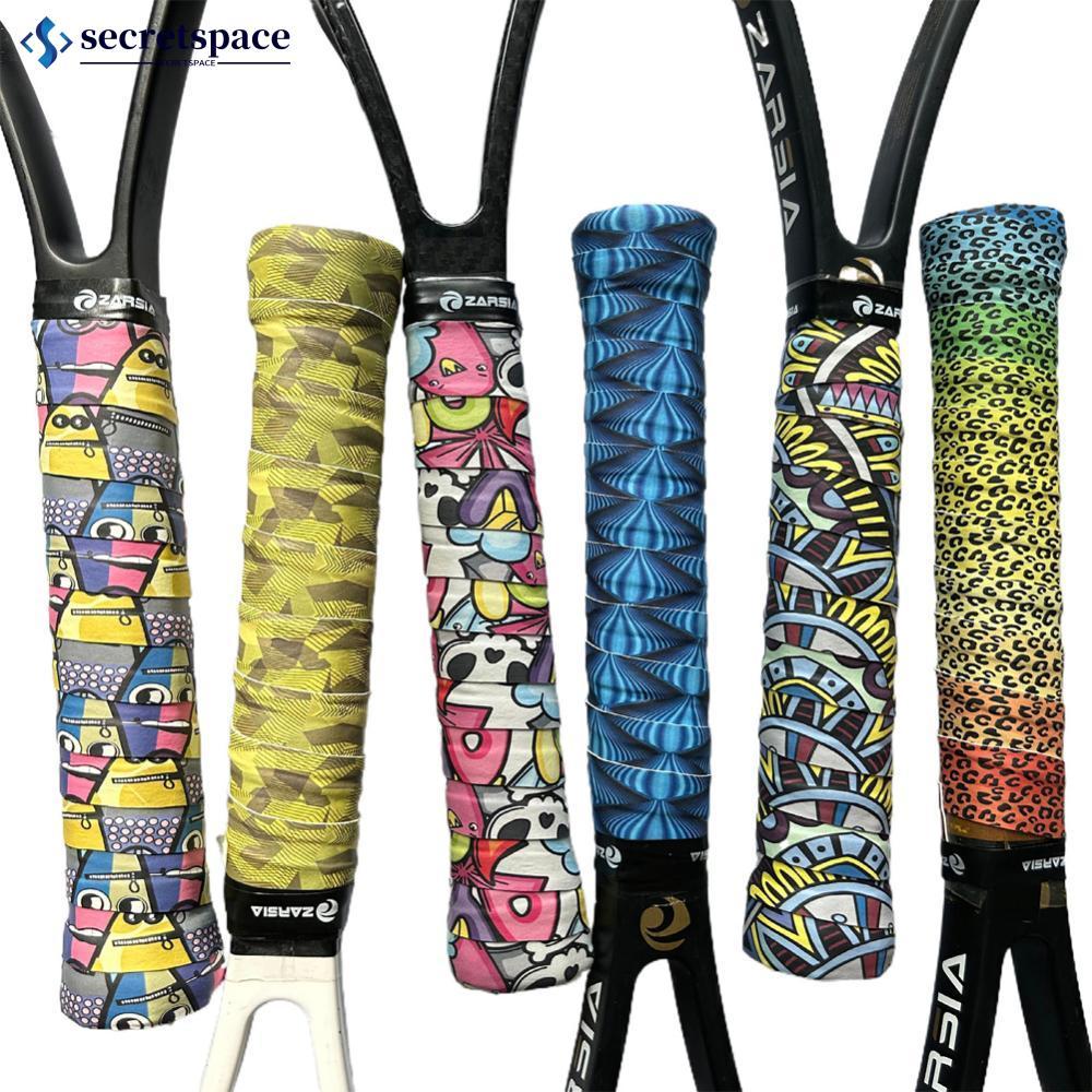 SECRETSPACE Anti Deslizamento Tênis Overgrip Padel Raquete Único Tenis Aderência Fita Substituição Ao Ar Livre Sweatband