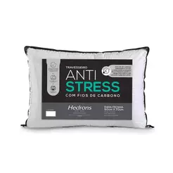 Travesseiro Antistress 50x70 Branco - Hedrons