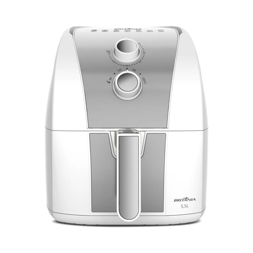 FRITADEIRA AIR FRYER 5,5L ANTIADERENTE BAF52 1500W BR 220V BRITANIA