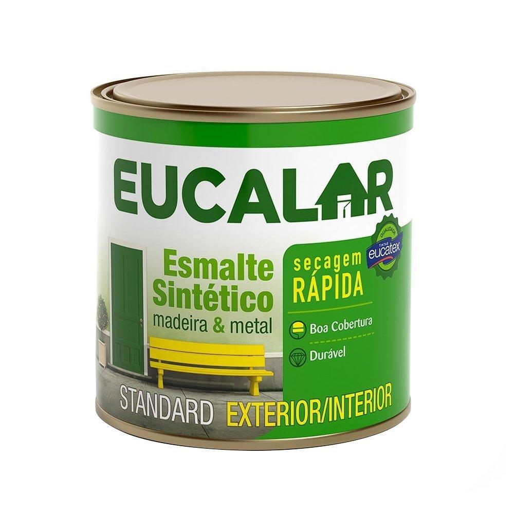 Tinta Esmalte Eucalar Brilhante Branco 225ml