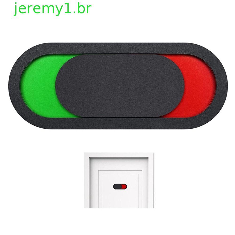 JEREMY1 Placa De Sinalização Ocupada Vago Para Porta De Vaso Sanitário , Sinal oval De Acrílico Não Perturbe , Indicador