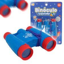 Binóculo Infantil Brinquedo de Plástico Lembrancinha de Aniversário  EXPLORADOR  11X10X3,5CM