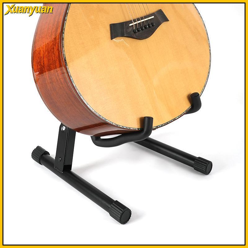 XYuan Portátil Suporte De Guitarra Corda Dobrável Tripé Instrumentos Titular Leve Baixo Violoncelo Instrumento Cordas BR