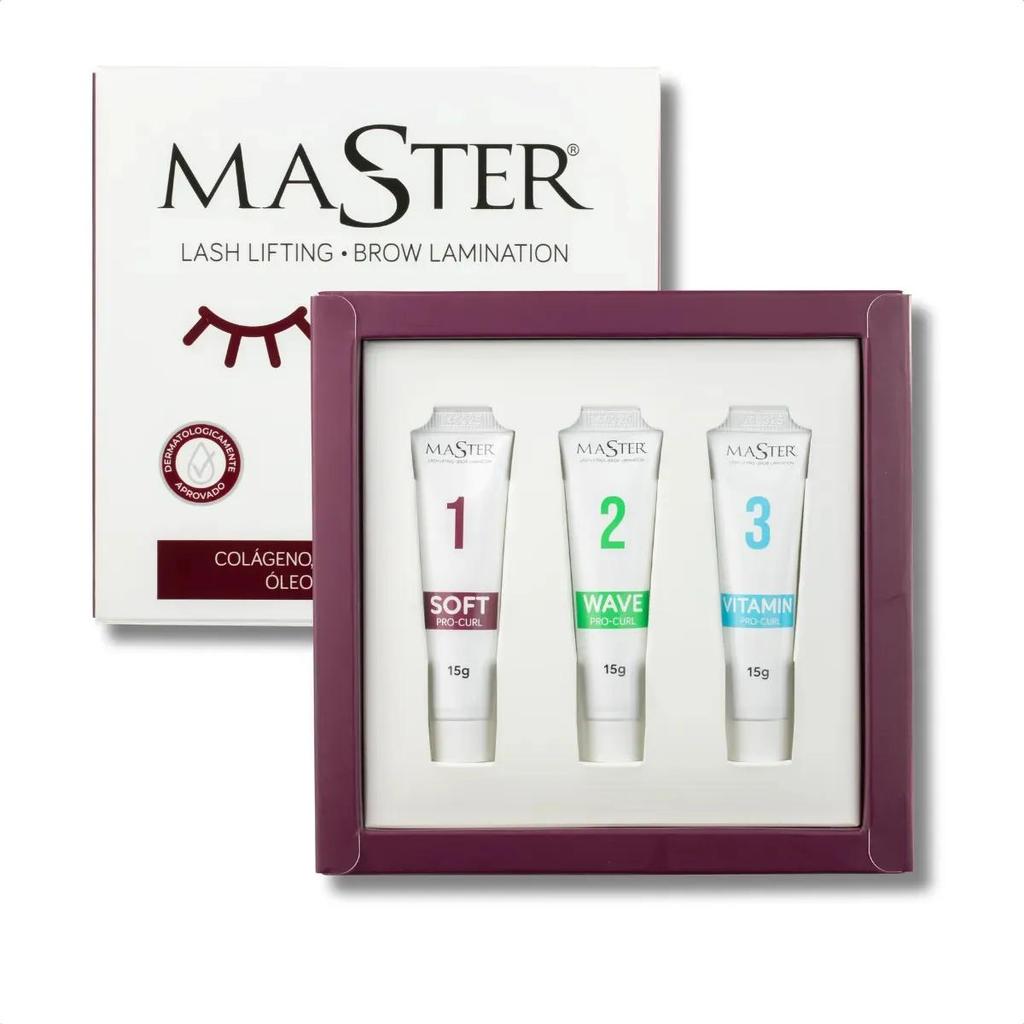 Kit Master Pocket Lash Lifting De Cílios E Brow Lamination