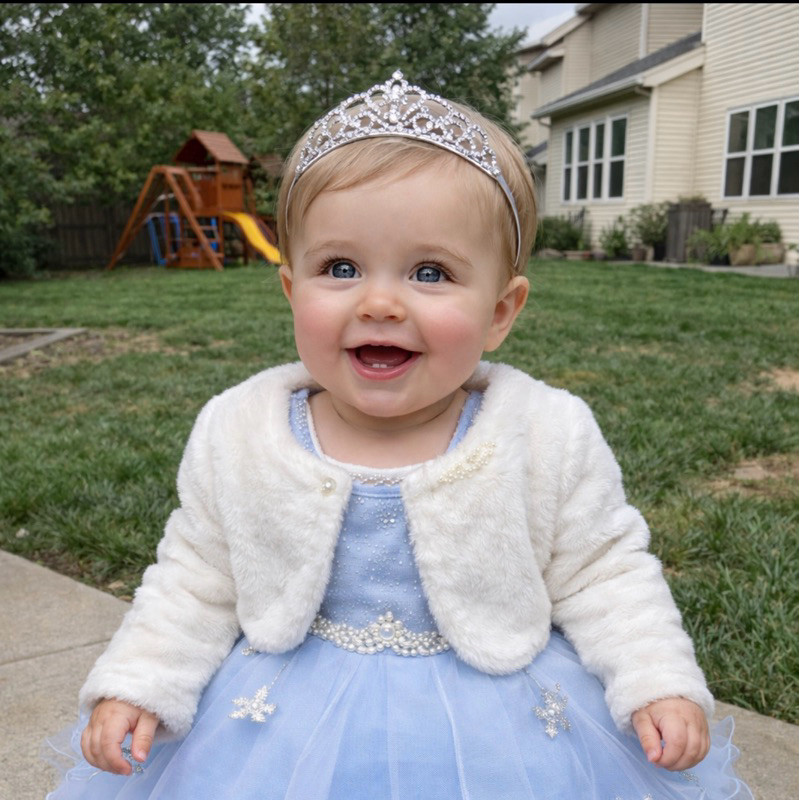 Bolero Infantil Menina de Pêlo Luxo Casamento Festa Batizado Inverno Quentinho Antialérgico Premium