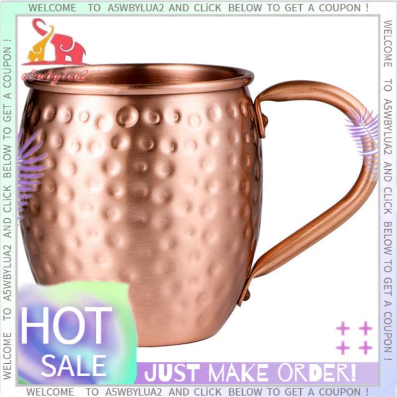 530ML 100 % Caneca De Cobre Puro Tambor Copo Cocktail Restaurante Bar De Bebida Fria , A