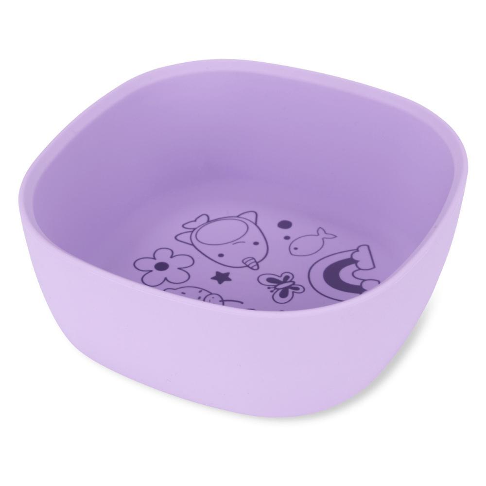Bowl De Silicone Zoo e Spark Style Lilás Skip Hop