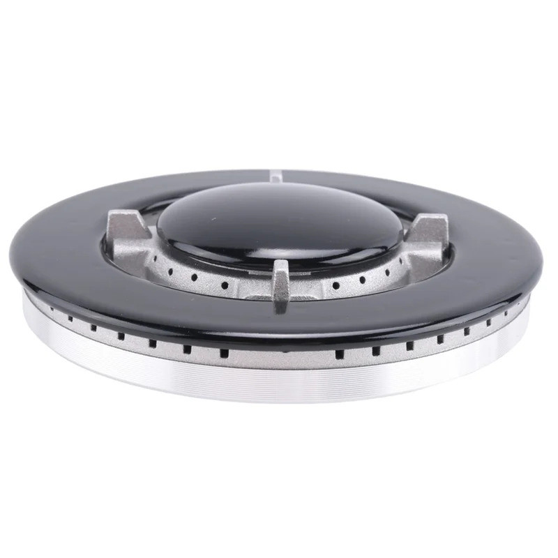 Mais Recente Conjunto de Tampas para Queimadores de Fogão, Coroa de Queimador de Fogão, Tampa de Chama para Cozinha, Com