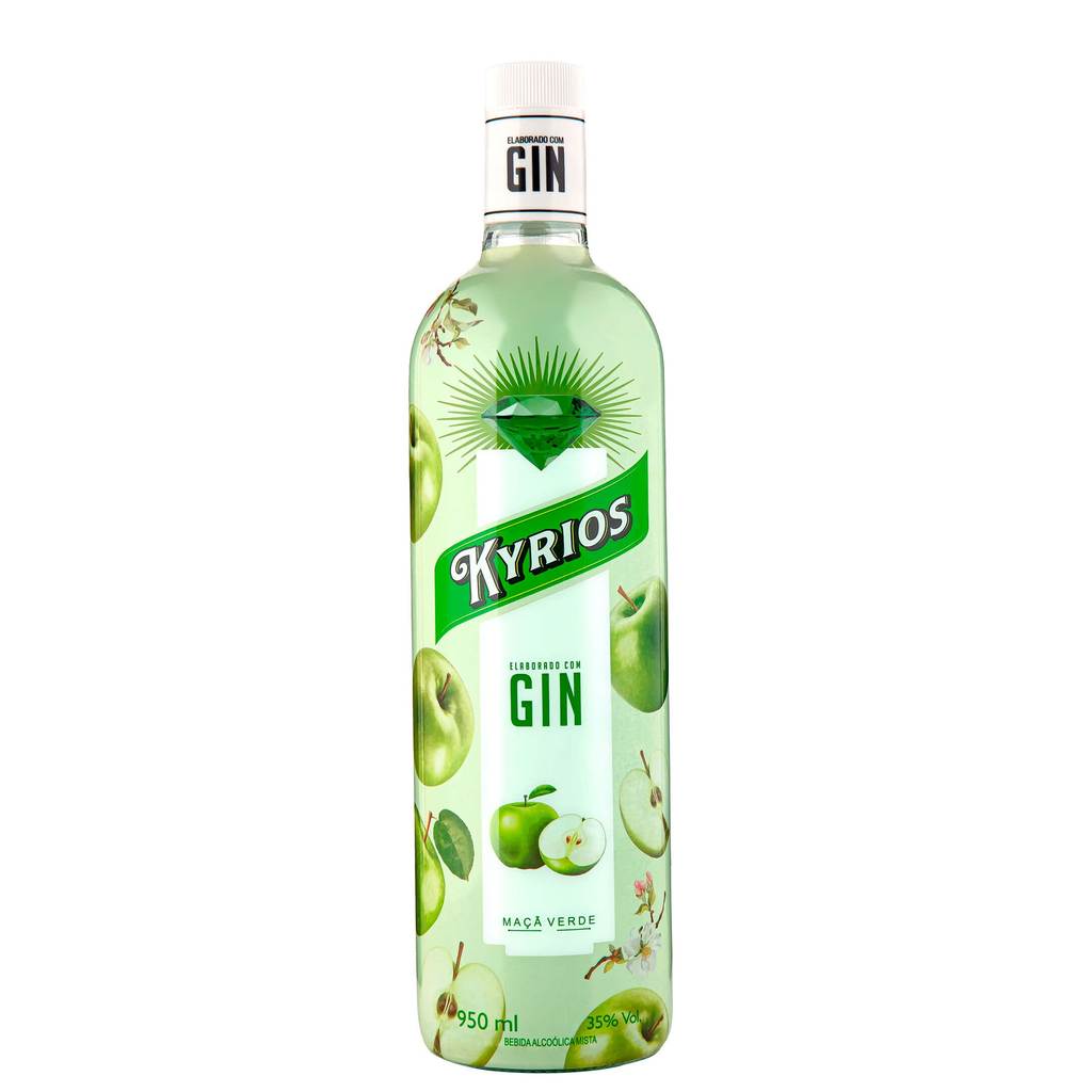 Gin Kyrios Maçã Verde 950ml