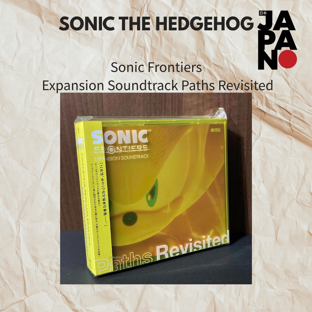 SONIC THE HEDGEHOG - Sonic Frontiers Expansion Soundtrack Paths Revisited / CD（2-Disc ALBUM）